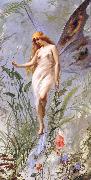 Luis Ricardo Falero Lily Fairy oil painting picture wholesale